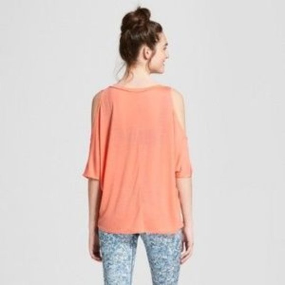 JoyLab | Cold Shoulder Drape Top - Picture 2 of 6